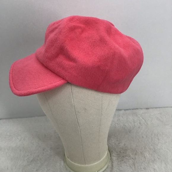 Eugenia Kim Women’s Wool Newsboy Style Cap Hat Hot Pink Casual No Size - Picture 4 of 7